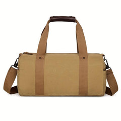 Retro Canvas Luggage Handbag Large Capacity Shoulder Bag
