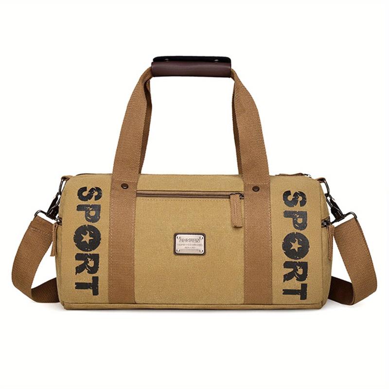 Retro Canvas Luggage Handbag Large Capacity Shoulder Bag