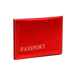 Universal Travel Passport Cover Women Pu Leather Pink Holder Passport Case