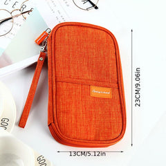 Passport Bag Anti-theft ID Card Holder Travel Wallet