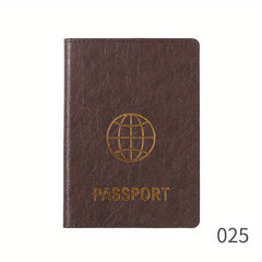 PU Leather Travel Passport Holder Document Holder Card Holder