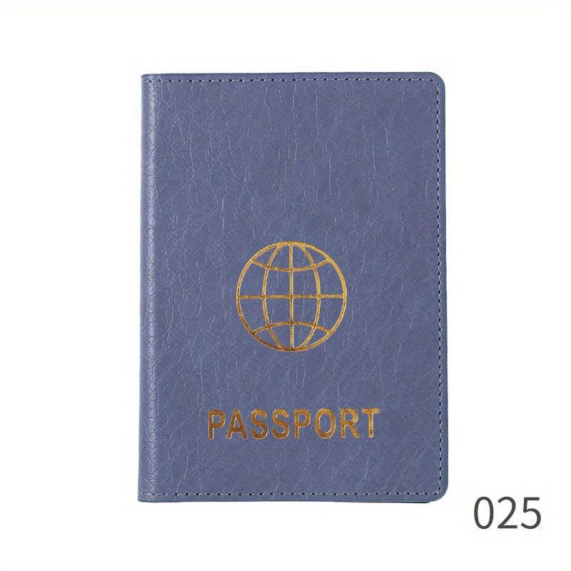 PU Leather Travel Passport Holder Document Holder Card Holder