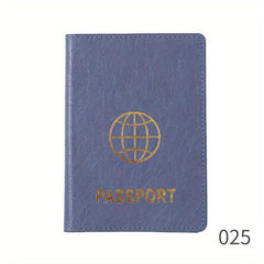 PU Leather Travel Passport Holder Document Holder Card Holder