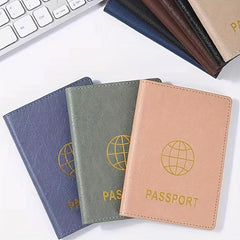 PU Leather Travel Passport Holder Document Holder Card Holder