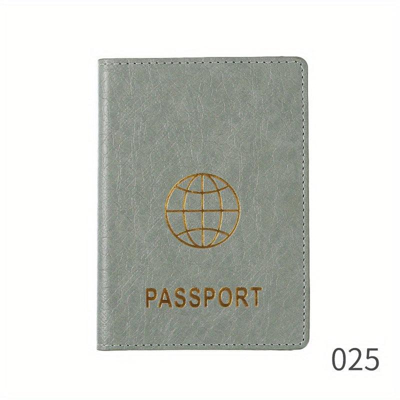 PU Leather Travel Passport Holder Document Holder Card Holder