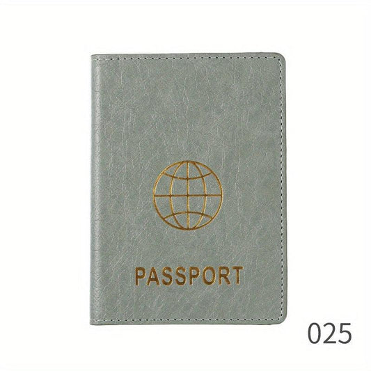 PU Leather Travel Passport Holder Document Holder Card Holder