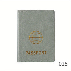 PU Leather Travel Passport Holder Document Holder Card Holder