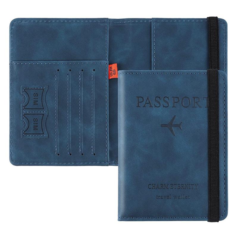 Passport and Vaccine Card Holder Combo - Passport Wallet