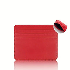 2pcs Thin Card Holder Coin Purse Large Capacity