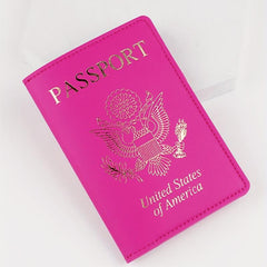 Travel Bronzing Passport Holder