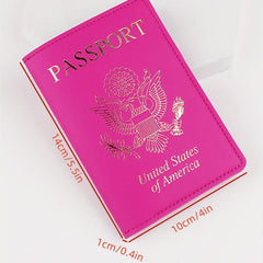 Travel Bronzing Passport Holder