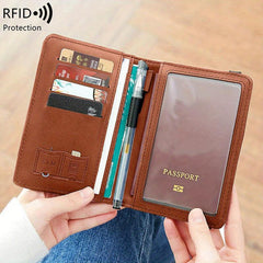 Portable Passport Holder And Vaccine Card Holder