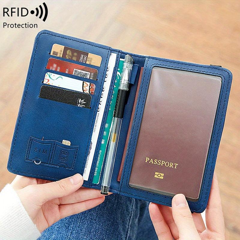 Portable Passport Holder And Vaccine Card Holder