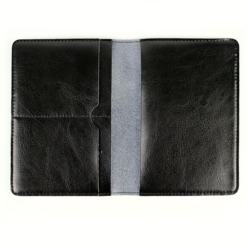 Casual Passport Holder Leather Card Holder Travel Accessories
