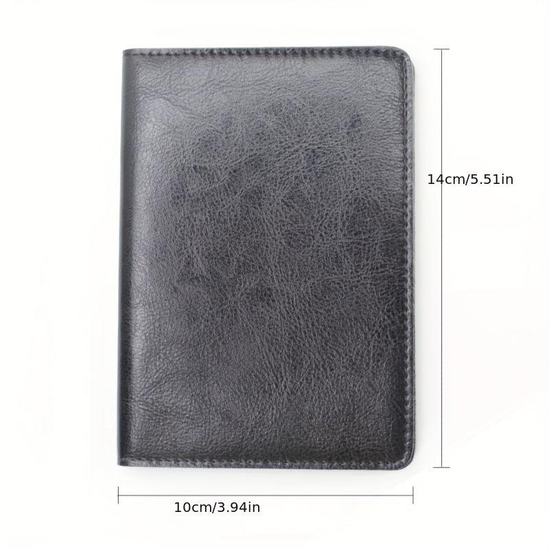 Casual Passport Holder Leather Card Holder Travel Accessories