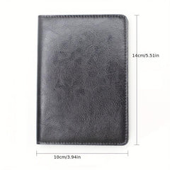 Casual Passport Holder Leather Card Holder Travel Accessories