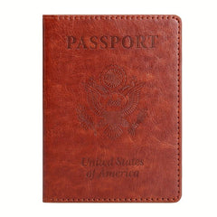 Vaccine Card Storage Bag Passport Holder PU Card Holder Bag