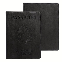 Vaccine Card Storage Bag Passport Holder PU Card Holder Bag