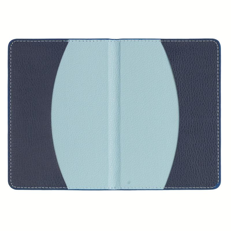 Lavender Pattern Passport Holder - Slim Travel Wallet