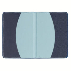 Lavender Pattern Passport Holder - Slim Travel Wallet