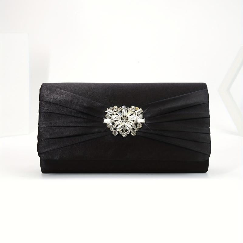 Glitter Rhinestone Evening Bag for Party
