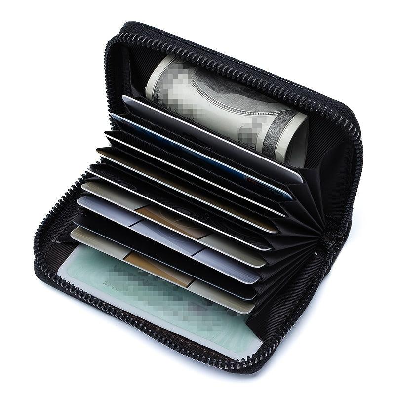 Driver's Card Bag Thin Small Wallet Zipper Coin Purse Wallet