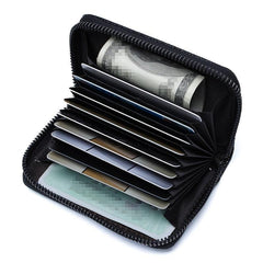 Driver's Card Bag Thin Small Wallet Zipper Coin Purse Wallet
