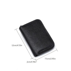 Driver's Card Bag Thin Small Wallet Zipper Coin Purse Wallet