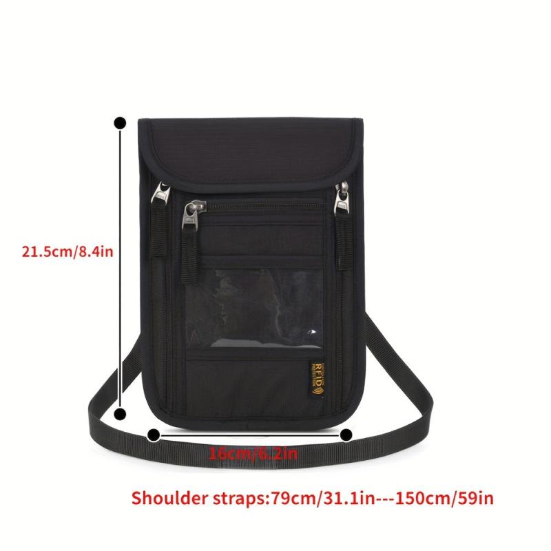 Multifunctional Passport Bag Coin Purse Money Card Licence Case
