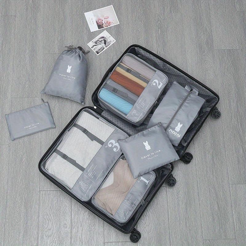 Travel Storage Bag Set Luggage Clothing Finishing Bag Portable Underwear Shoes