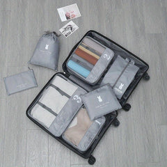Travel Storage Bag Set Luggage Clothing Finishing Bag Portable Underwear Shoes