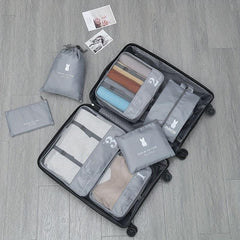 Travel Storage Bag Set Luggage Clothing Finishing Bag Portable Underwear Shoes