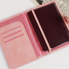 Airplane Pattern Passport Holder Travel Accessories