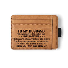 1pc Vintage Leather Passport Case Coin Purse Card Holder For Men