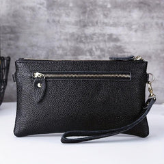 Solid Minimalist Long Wallet Classic Clutch Purse
