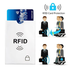 RFID Blocking Passport Cover & Card Case Set - 4 Passport Covers + 2 Card Cases
