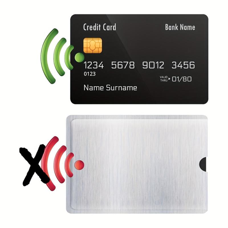 RFID Blocking Passport Cover & Card Case Set - 4 Passport Covers + 2 Card Cases