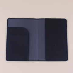 Embossed Pattern Passport Holder Credit Card Case
