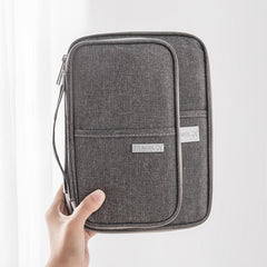 Portable Travel Passport Holder Document Storage Bag