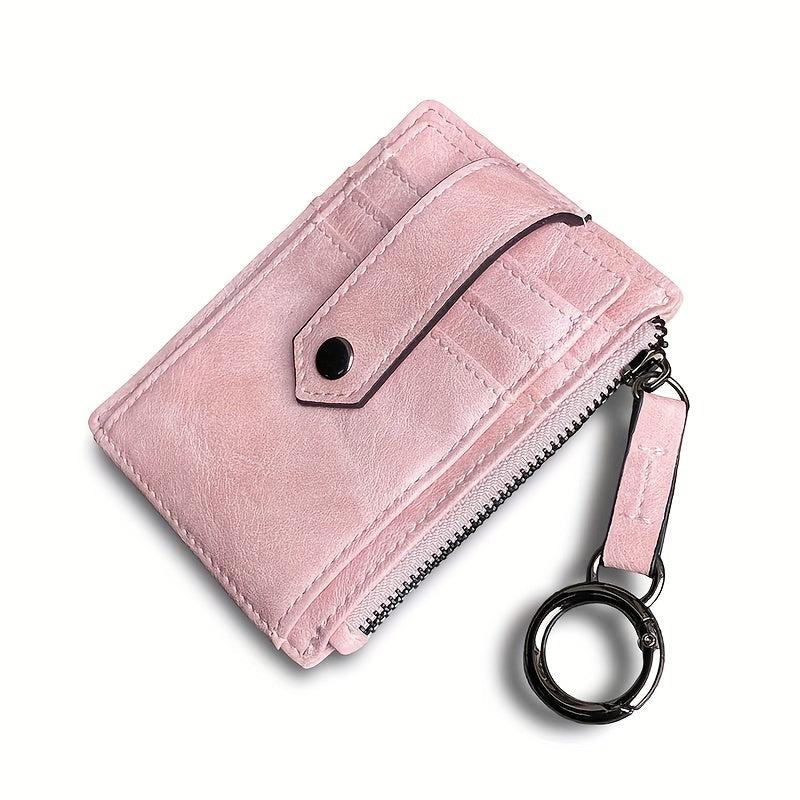 Small Credit Card Holder Zipper Coin Purse