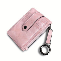 Small Credit Card Holder Zipper Coin Purse