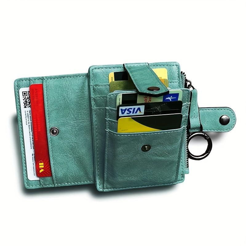 Small Credit Card Holder Zipper Coin Purse