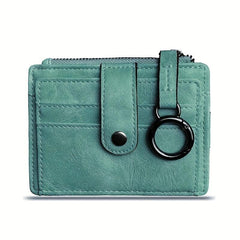 Small Credit Card Holder Zipper Coin Purse