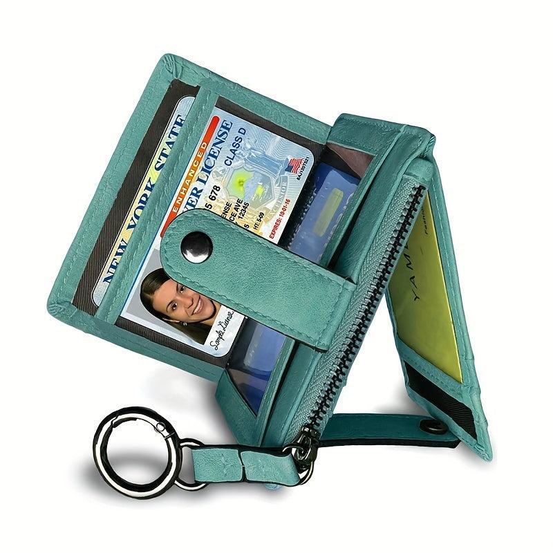 Small Credit Card Holder Zipper Coin Purse