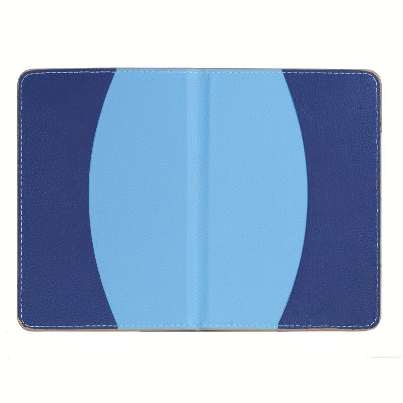 Lavender Pattern Travel Passport Holder Slim Travel Wallet