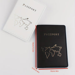 Travel Passport Holder Couple Passport Clip Set
