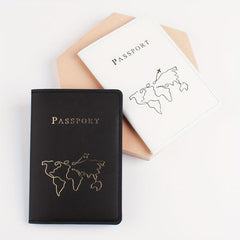 Travel Passport Holder Couple Passport Clip Set