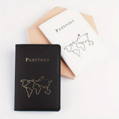 Travel Passport Holder Couple Passport Clip Set
