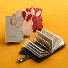 Rabbit Bunny Ears Credit Card Business Card Slot Holder