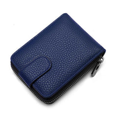 Mini Credit Card Holder Wallet Card Slot With ID Window